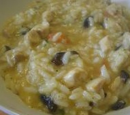 Bimby, Risotto con Pesce Spada e Olive Nere