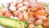 Bimby, Insalata di Scampi con Fagioli