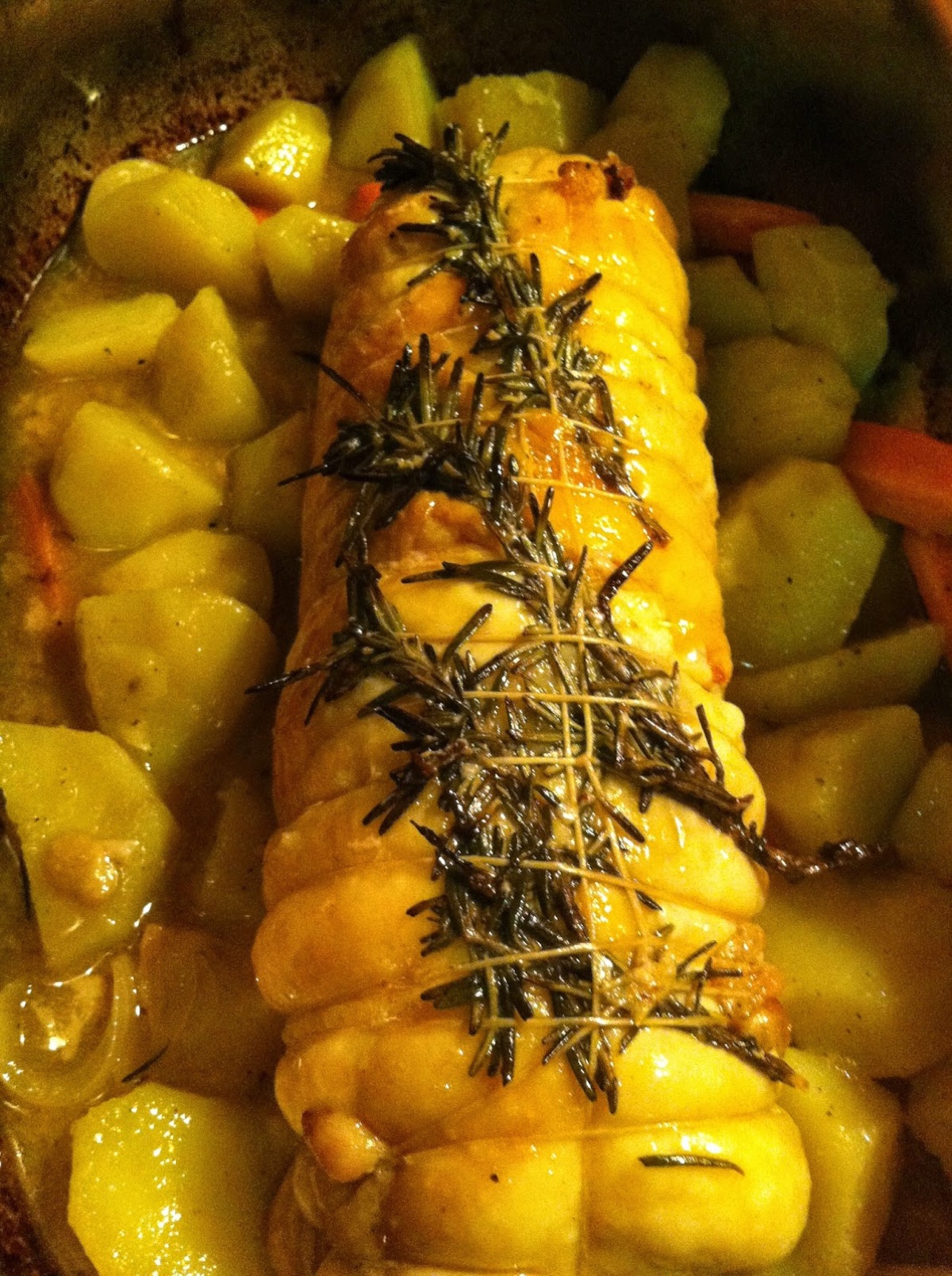 Arrosto di Pollo con Rosmarino