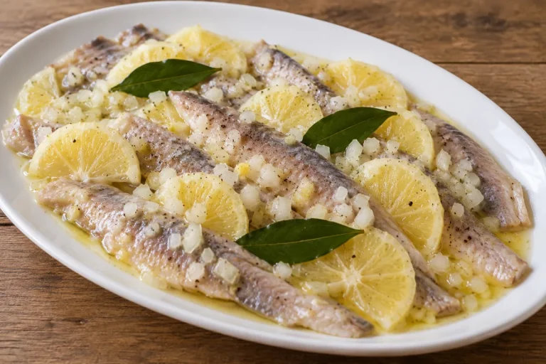 Antipasti di Pesce, Antipasto di aringhe al limone