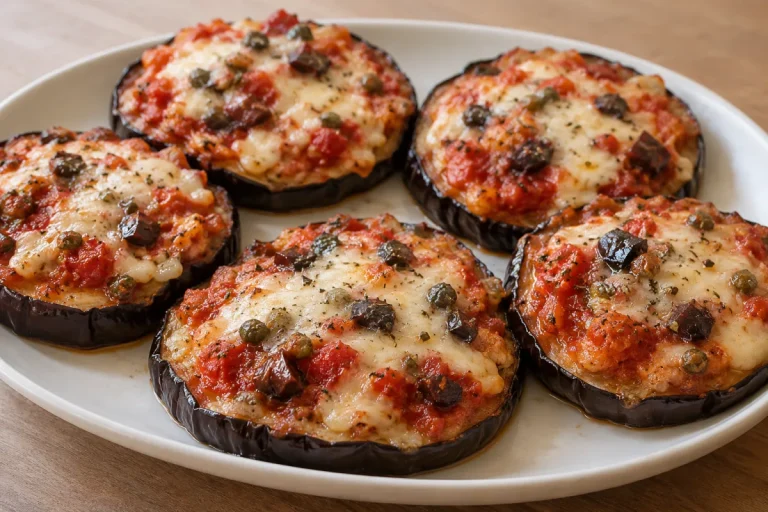 Antipasto, Pizzette di Melanzane