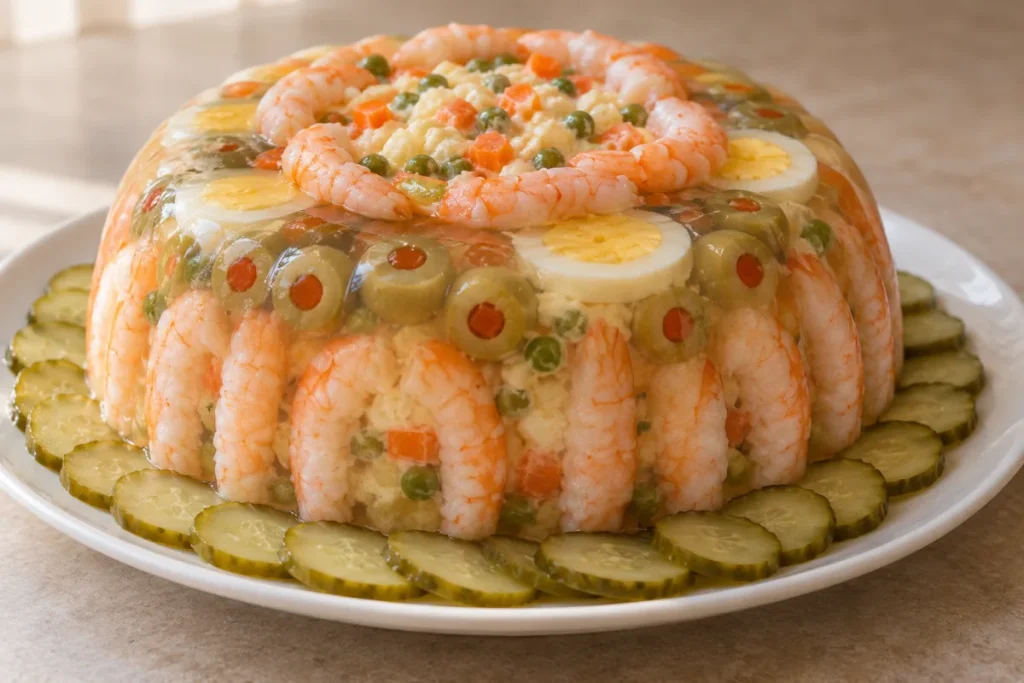 Aspic con Crostacei