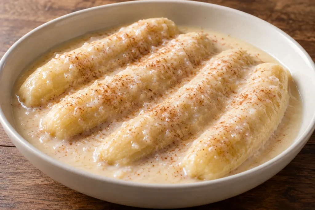 Banane con Crema di Cocco