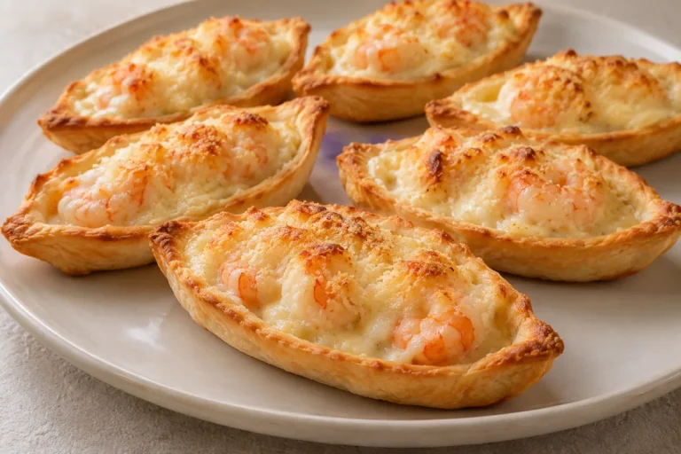 Barchette con Gamberetti