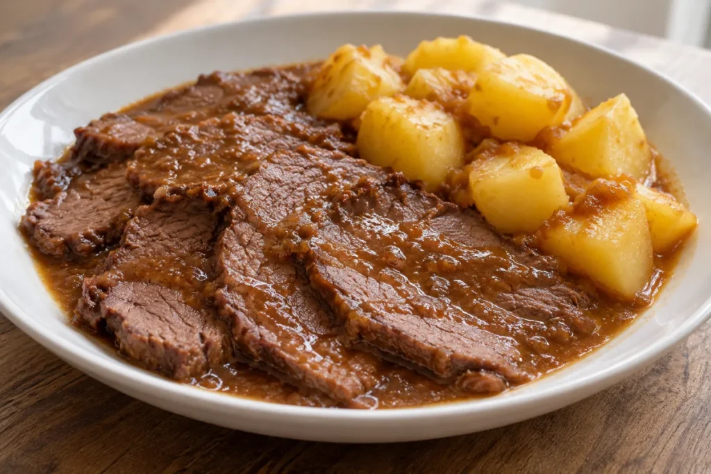 Brasato con Patate