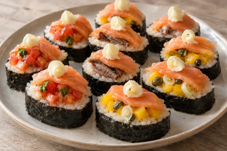 Bruschette di Riso Sushi