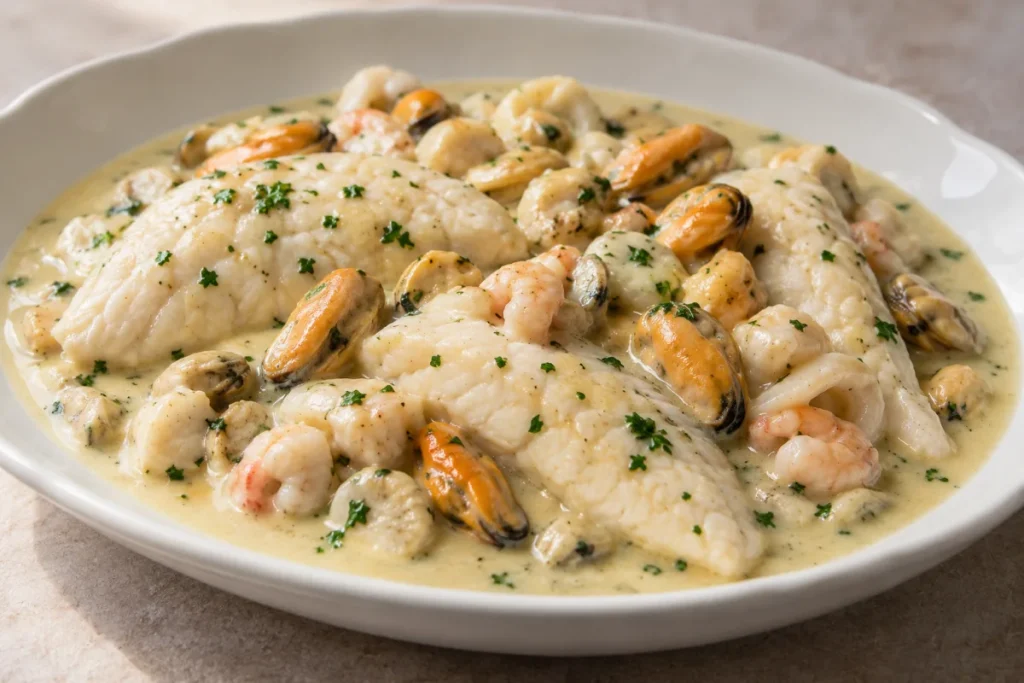 Cernia ai Frutti di Mare