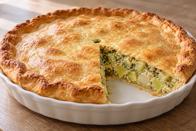 Contorno, Torta di Porri