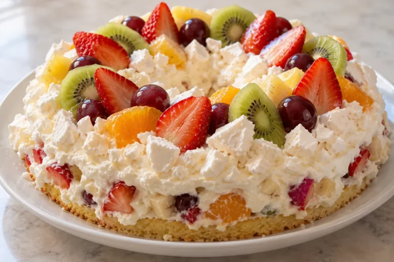 Corona di Frutta e Panna