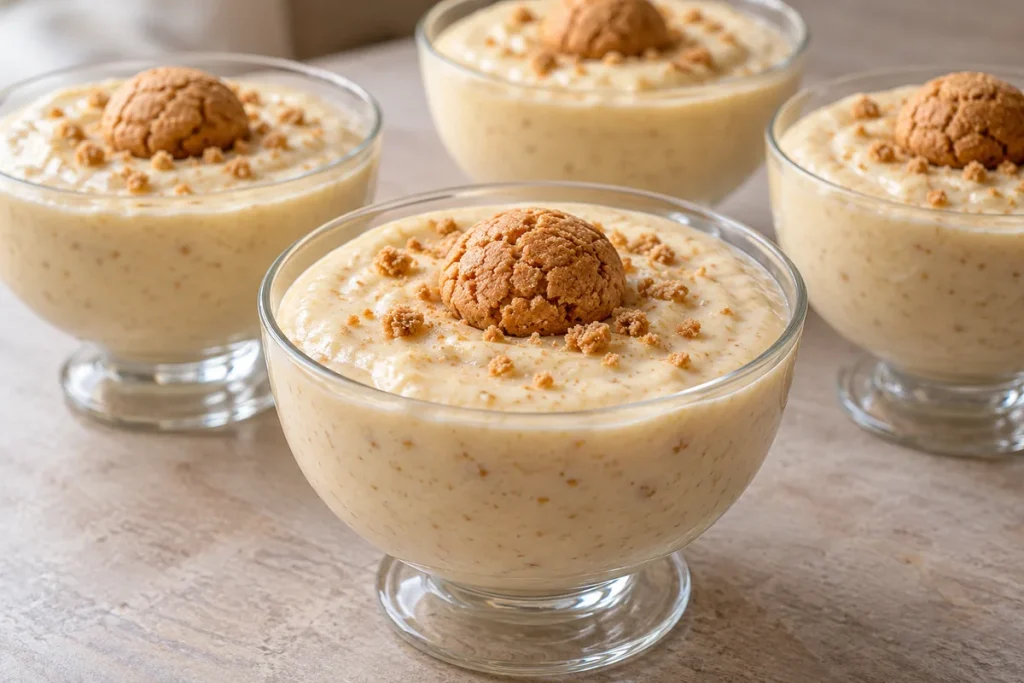 Crema Leggera di Banane e Amaretti