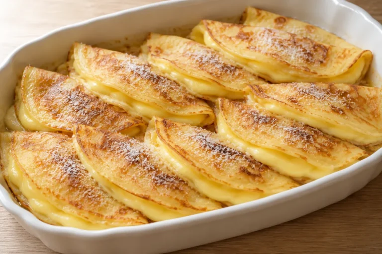 Crepes alla Crema Pasticcera