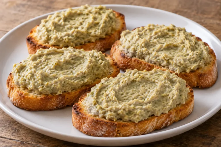 Crostini alla Crema di Carciofi e Tonno
