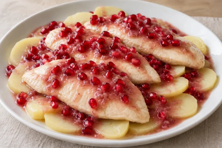 Filetti di Pollo in Salsa di Melograno