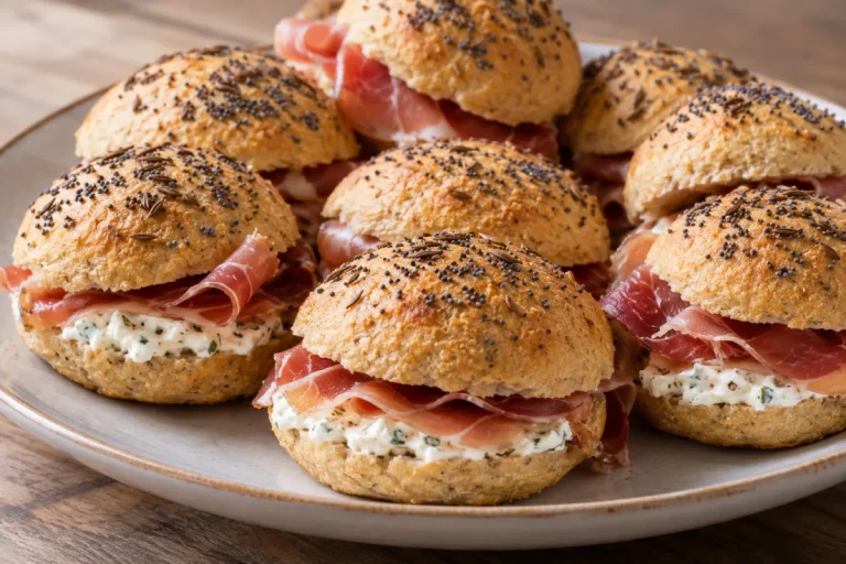 Focaccine integrali con lo speck