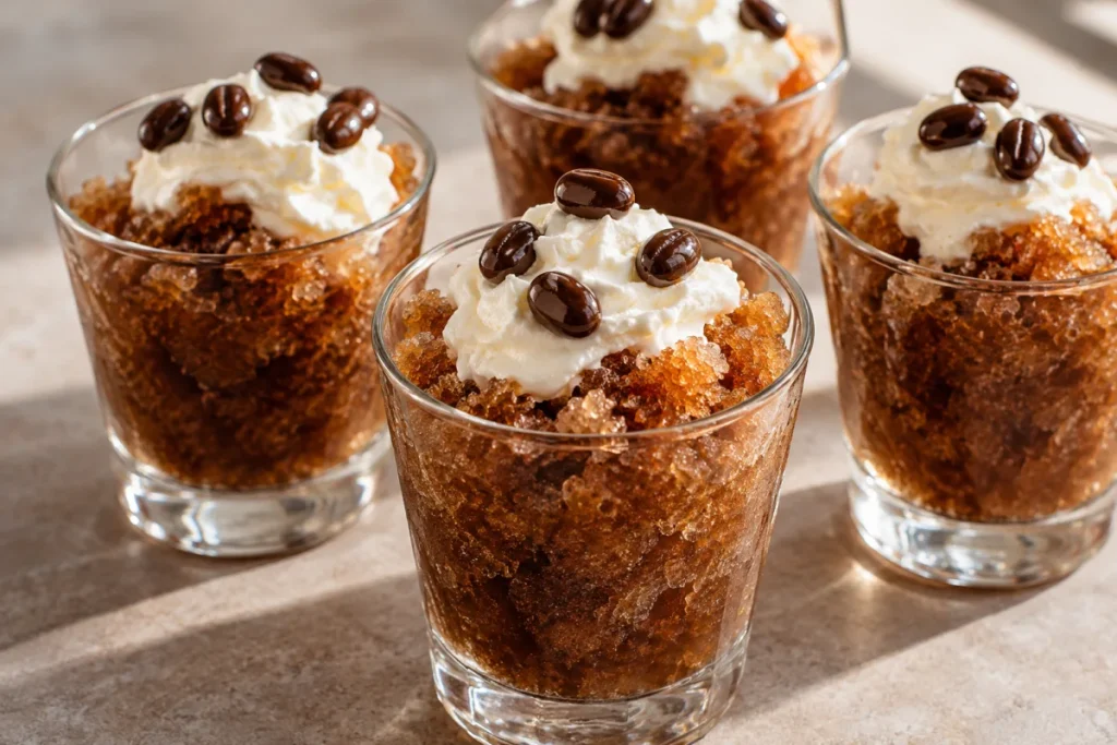 Granita di Caffè e Spezie