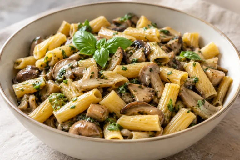 Insalata di Funghi e Pasta