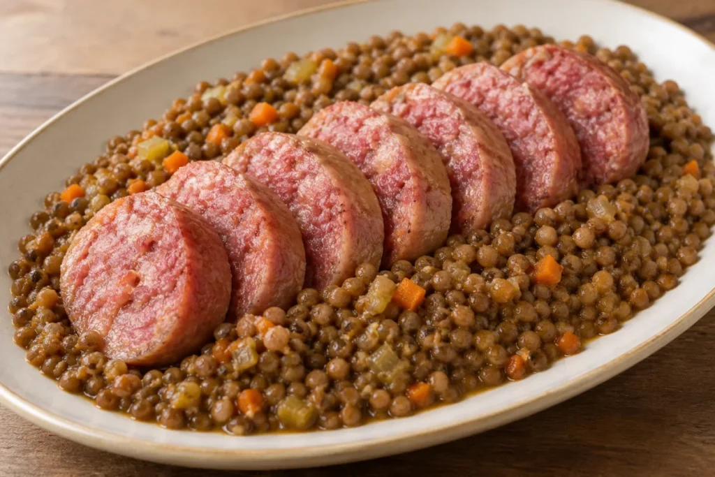 Lenticchie e Cotechino
