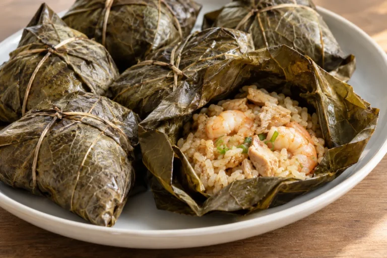 Pacchetti di Riso in Foglia di Loto (Cina)