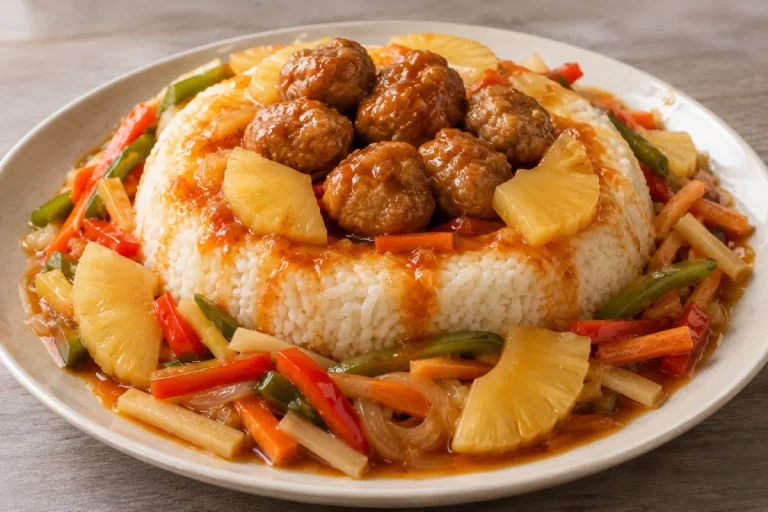 Palline di Carne di Maiale in Agrodolce