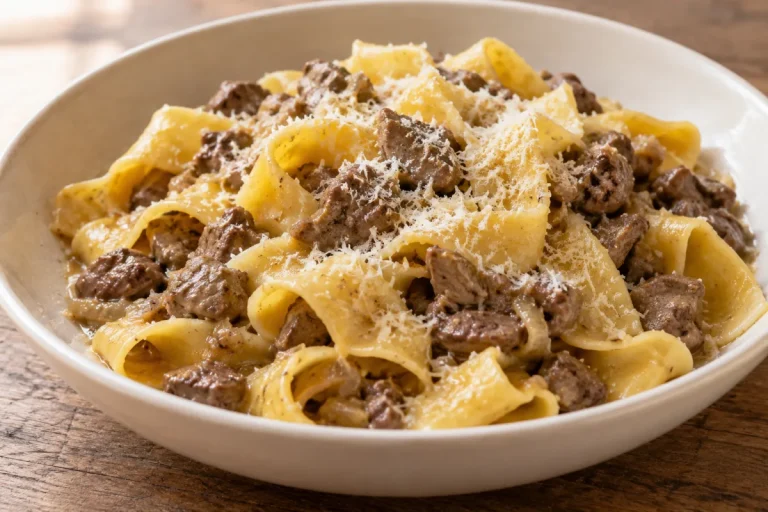 Paparele e Figadini - Pappardelle e Fegatini