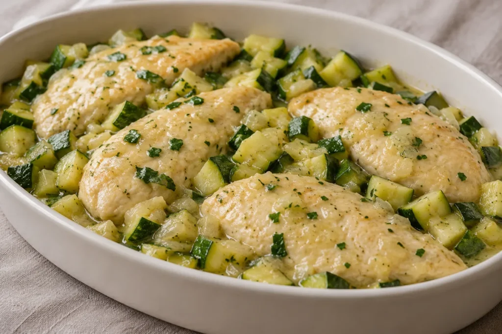 Petti di Pollo Zucchine e Zenzero