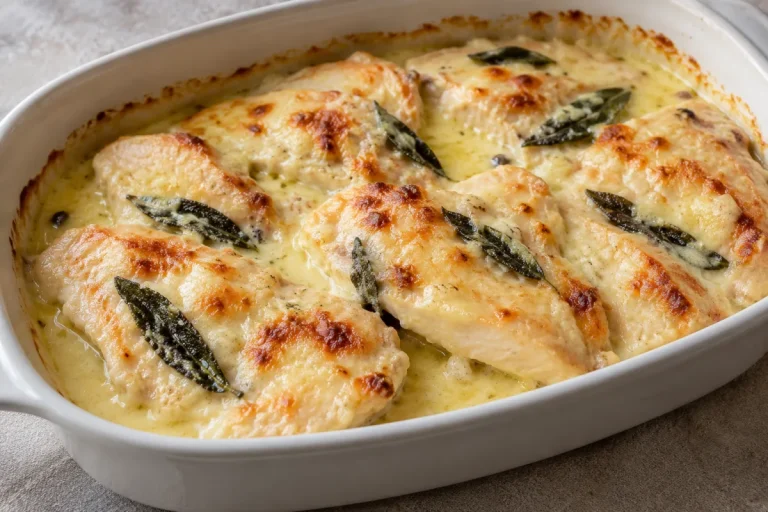 Piatti a base di carne... Petti di pollo alla salvia