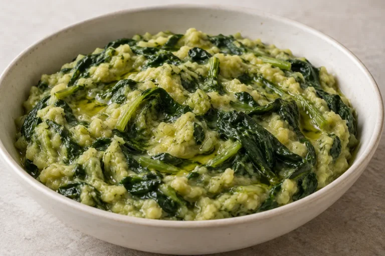 Piatti a base di verdure... Purè di fave con bietole
