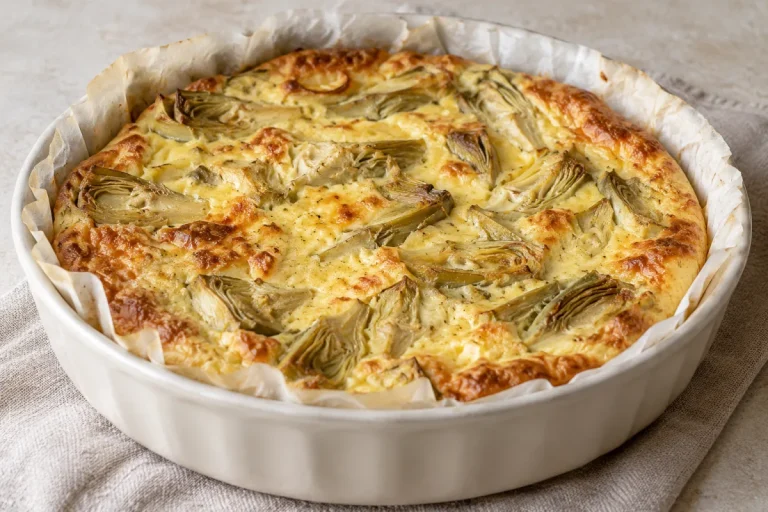 Piatti a base di verdure... Tortino ai carciofi