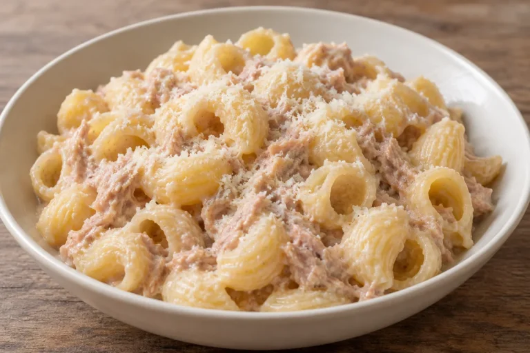 Pipe al pesto di tonno
