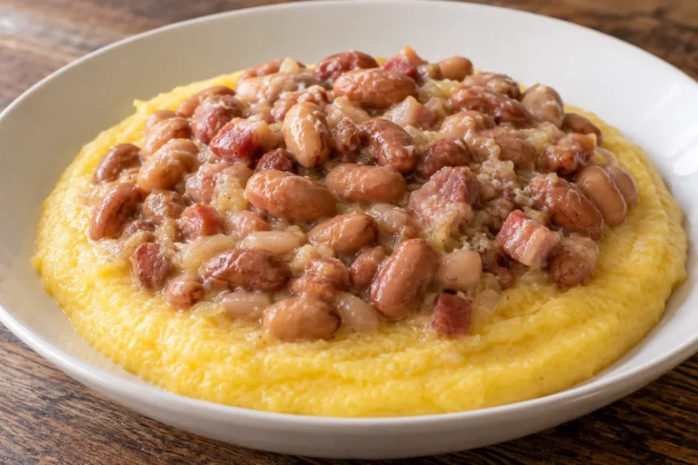 Polenta, Fagioli e Formaggi
