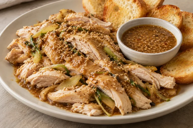 Pollo in Salsa di Sesamo (Giappone)