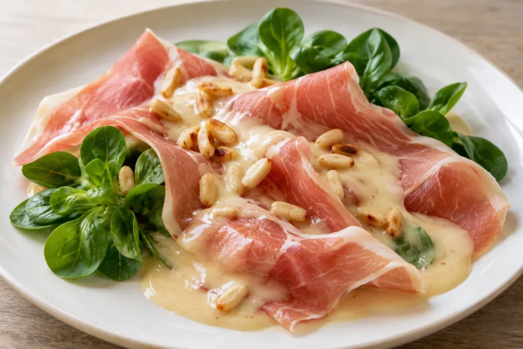 Prosciutto in Salsa Tiepida