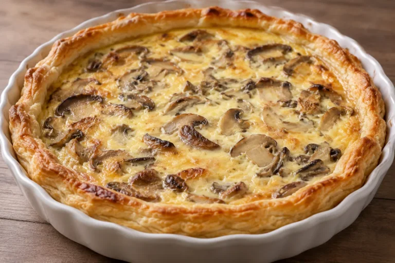 Quiche ai Funghi Porcini
