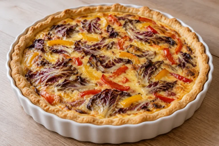 Quiche con Trevisana