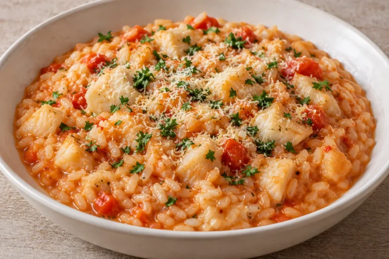 Risotto al Baccalà