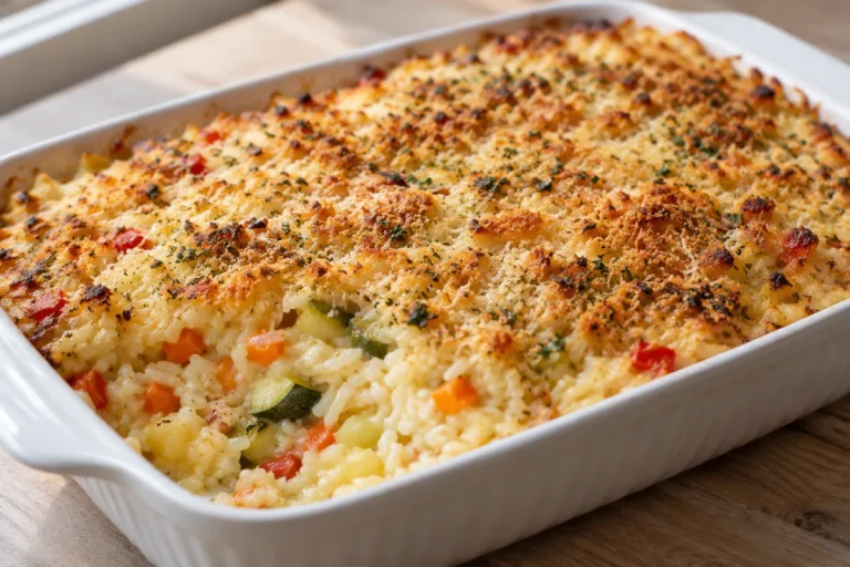 Risotto alle Verdure Gratinato