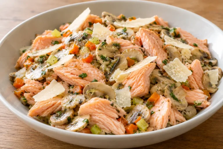 Salmone in Insalata