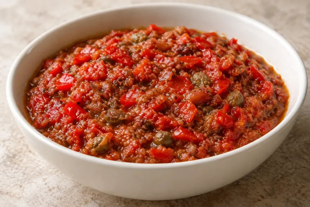 Salsa Piccante ai Peperoni Rossi