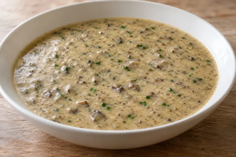 Salsa Vellutata ai Funghi
