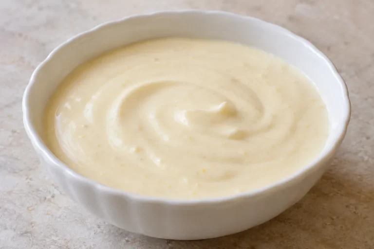 Salse, Salsa di panna al limone