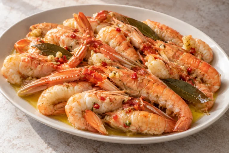 Scampi in Salsa Piccante