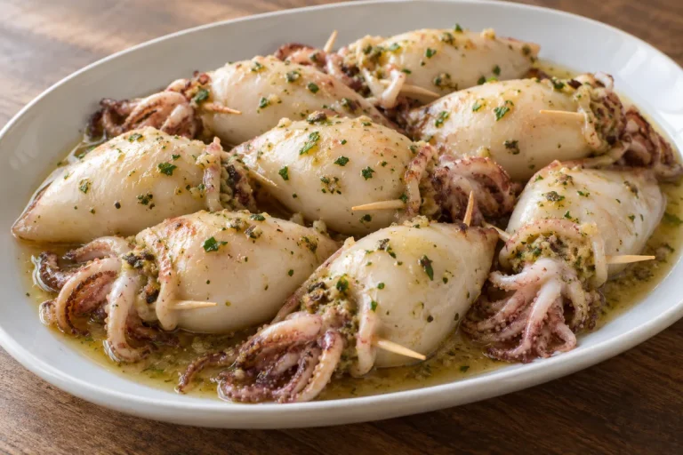 Secondo di Pesce, Calamaretti Ripieni