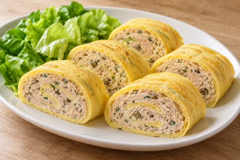 Secondo di Pesce, Rotoli di Primavera Delicati al Tonno