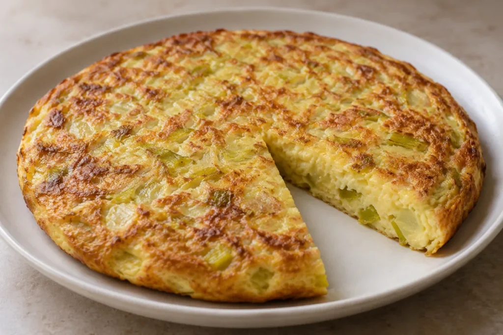 Secondo, Frittata di Porri