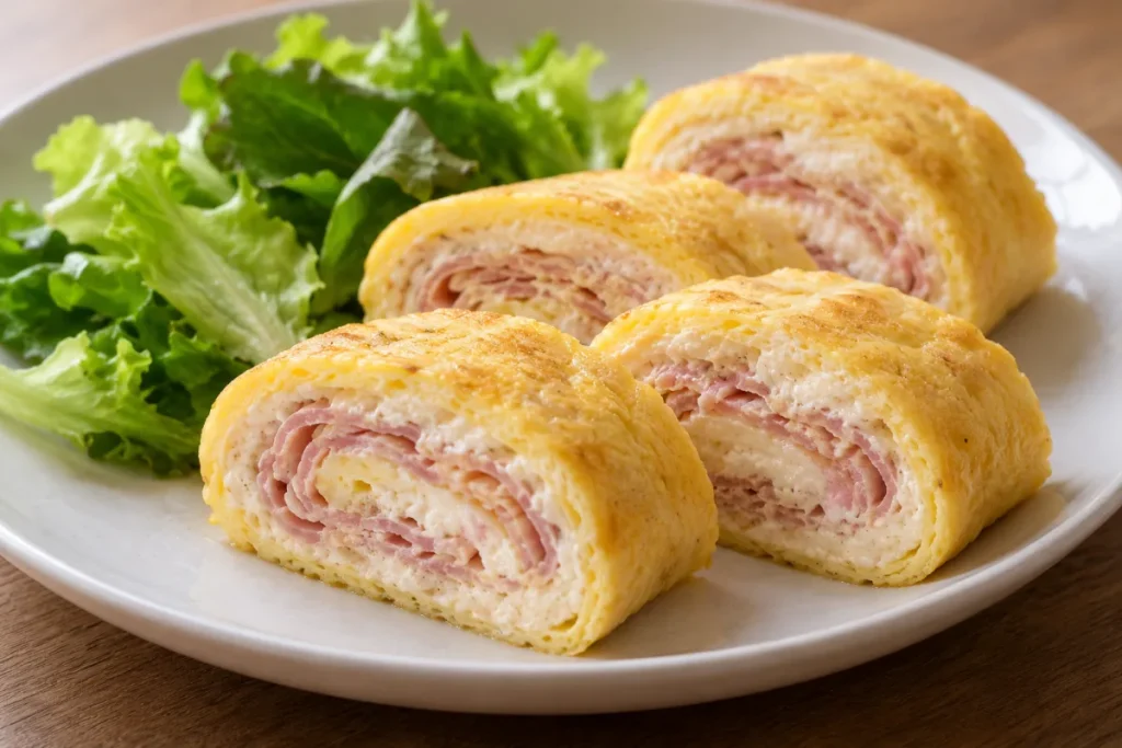 Secondo, Rotoli al Prosciutto