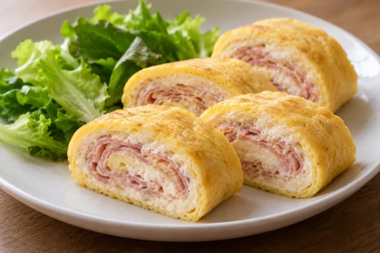 Secondo, Rotoli al Prosciutto