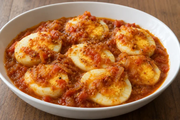 Secondo, Uova Piccanti in Salsa