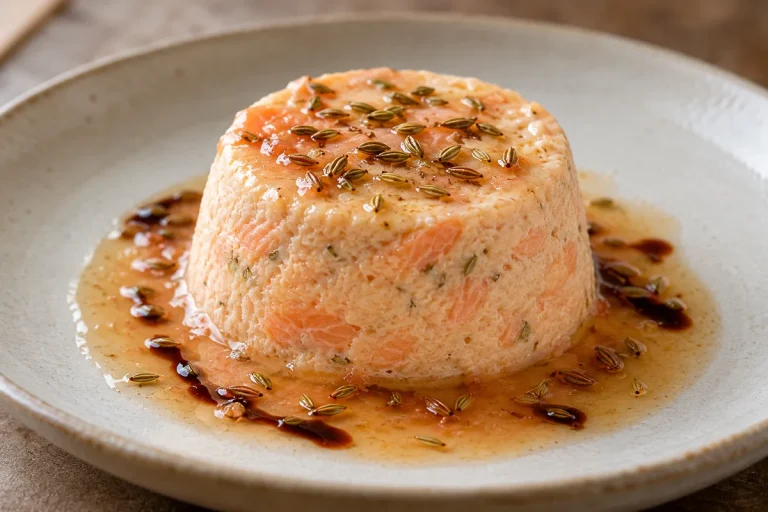 Sformatini di Salmone Marinato al Pompelmo Rosa