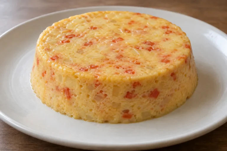 Sformato di Cipolle al Vapore
