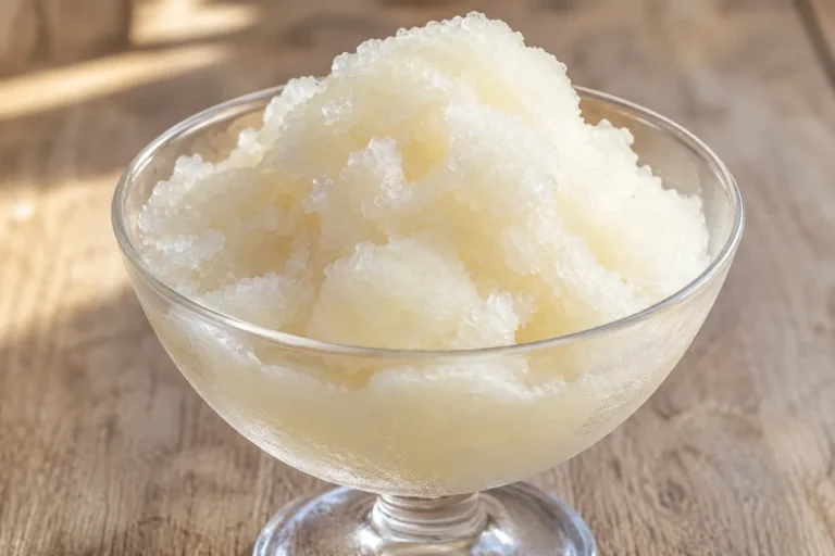Sorbetto al Malvasia